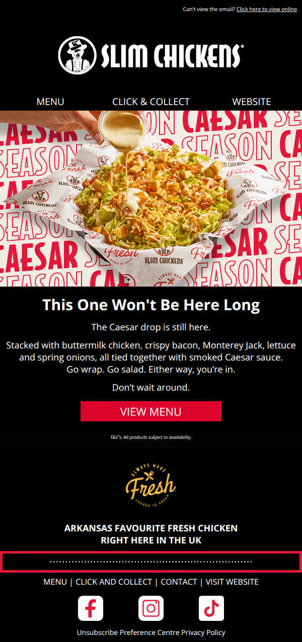 Craving Caesar Yet?