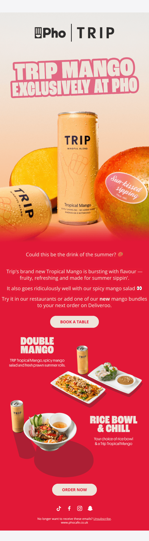 New flavour alert: MANGO 👀