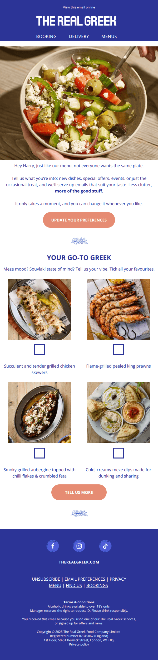 Your inbox, the Greek way