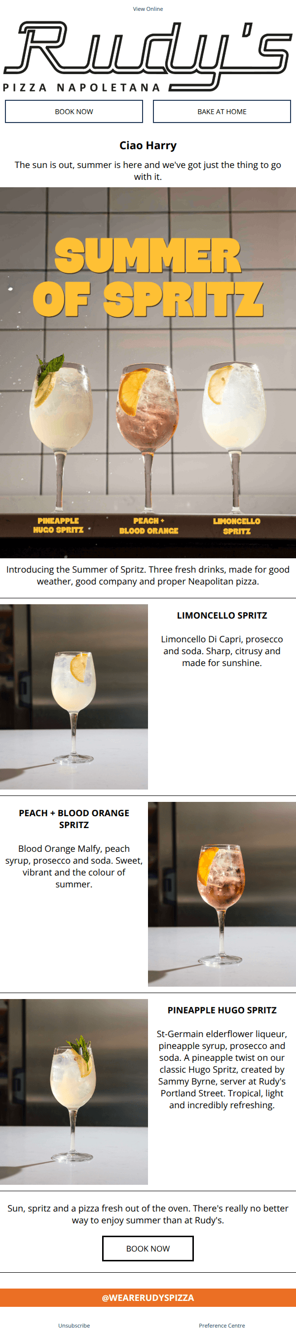 Harry, summer just got better 🍹