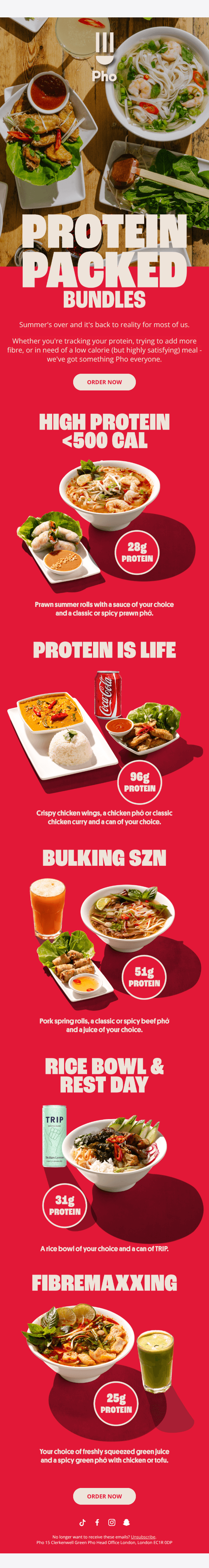NEW Protein Packed Bundles!